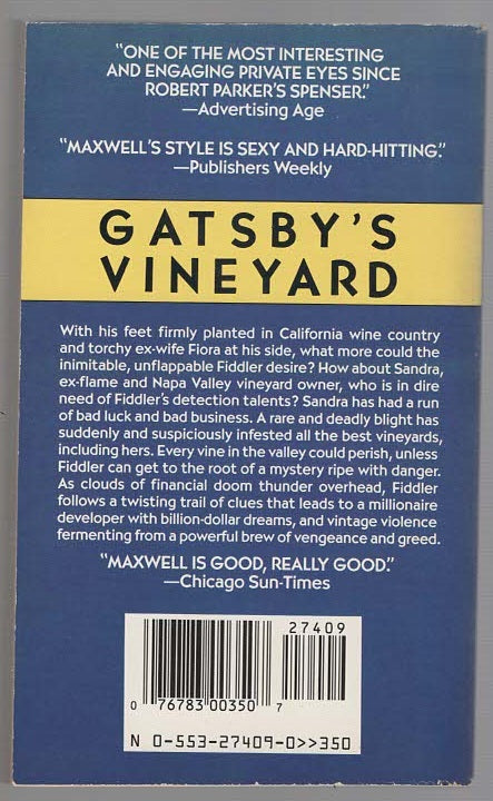 Gatsby's Vineyard Cozy Mystery Crime Fiction Detective Fiction mystery Books