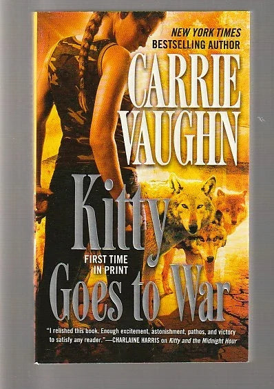 Kitty Goes To War Crime Fiction fantasy paperback Paranormal Paranormal Mystery Paranormal Romance Sci-Fi Sci-Fi Mystery science fiction Science Fiction Fantasy Urban Fantasy used Vampire Vampires Werewolf Werewolves Books