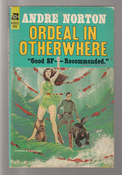 Ordeal In Otherwhere Classic Science Fiction paperback Sci-Fi science fiction Science Fiction Fantasy space sci-fi used Vintage vintage paperback vintage science fiction Books