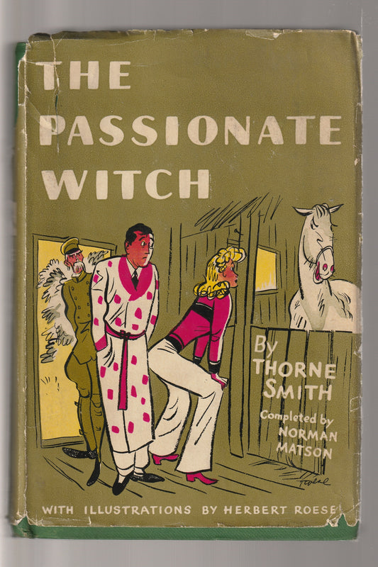 The Passionate Witch Classic classic fiction Comedy fantasy fiction Hardback Humor magic used witch Witchcraft Witches Books