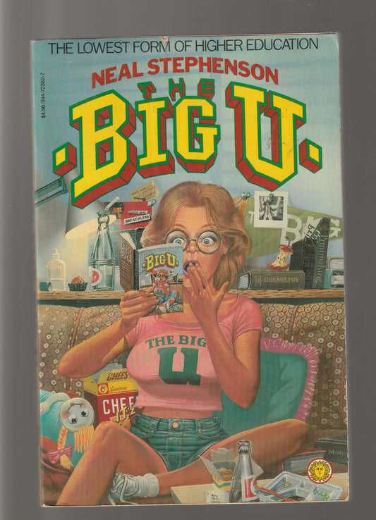 The Big U college Comedy Contemporary Funny Humor Novels paperback Satire science fiction used vintage science fiction Books