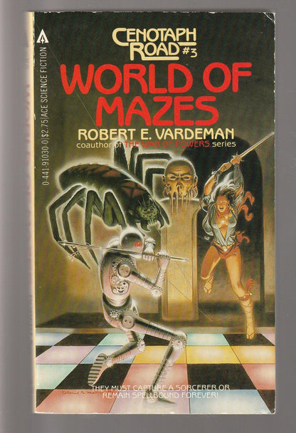 World Of Mazes Epic Fantasy fantasy High Fantasy paperback Science Fiction Fantasy used Books