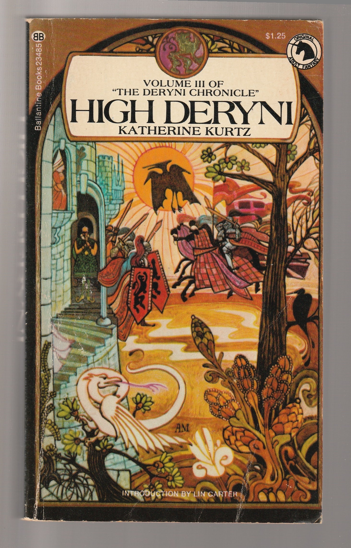 High Deryni Epic Fantasy fantasy High Fantasy magic paperback science fiction Science Fiction Fantasy Speculative Fiction used Vintage vintage fantasy vintage paperback Books