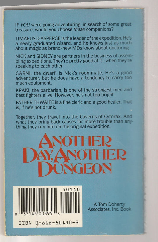 Another Day, Another Dungeon Epic Fantasy fantasy High Fantasy paperback Science Fiction Fantasy used Books