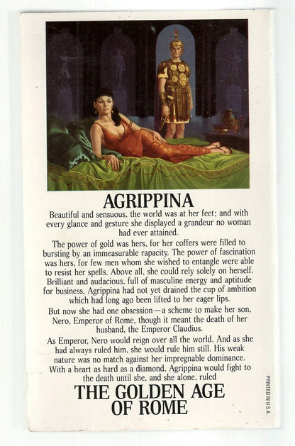 Agrippina, Empress of Depravity historical fiction used Books