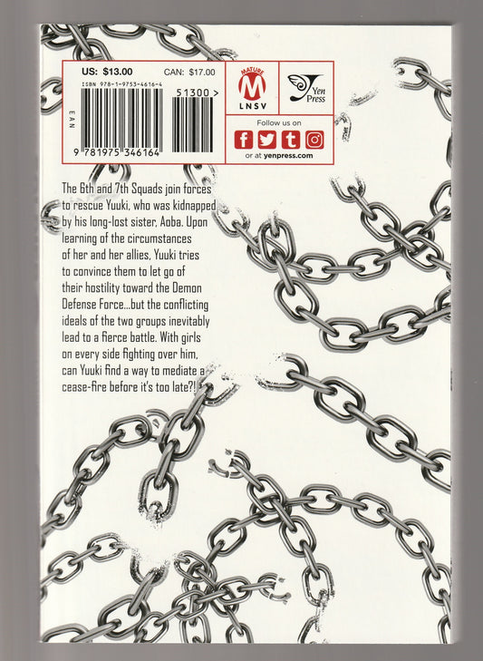 Chained Soldier Vol-5 Adult Fiction comics fantasy fantasy manga fiction Graphic Novels Manga manga romance paperback used Books