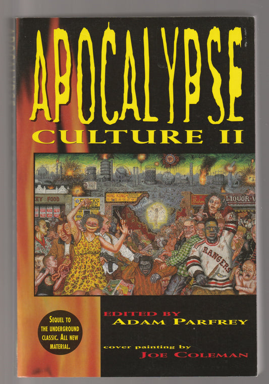 Apocalypse Culture-II anthology apocalypse Conspiracy crime culture essays historical nonfiction History Non-Fiction Nonfiction paperback Philosophy True Crime used Books