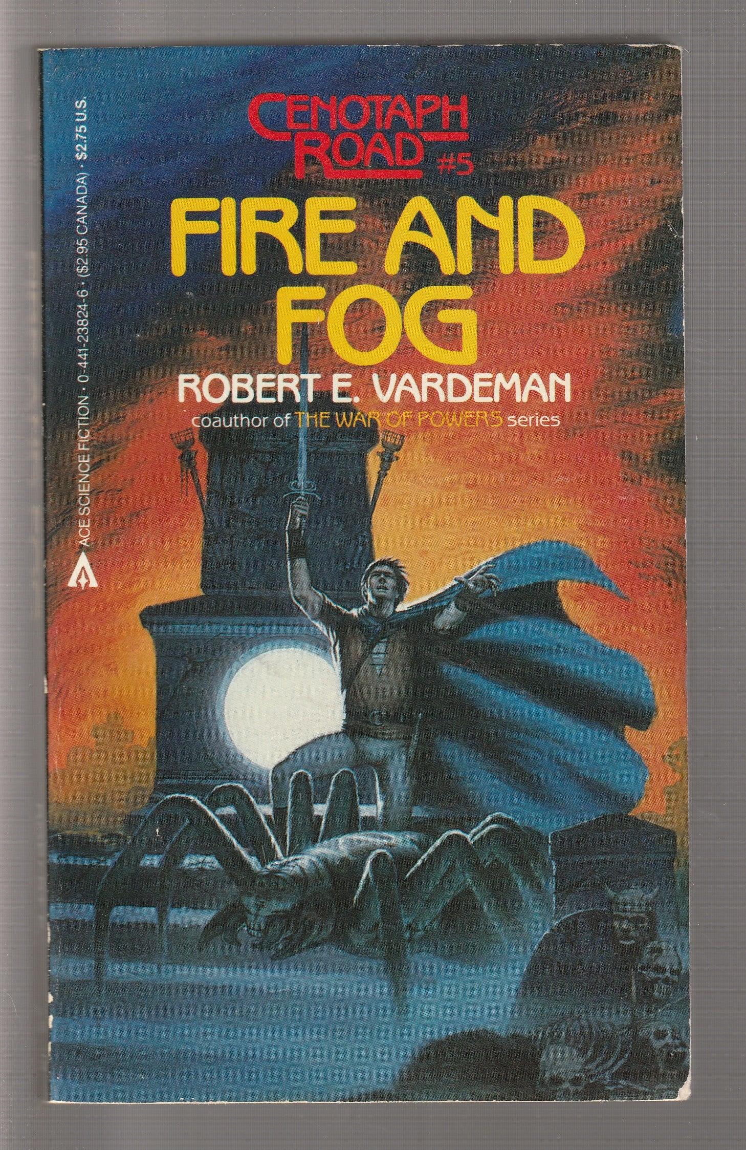 Fire And Fog dark fantasy Epic Fantasy fantasy High Fantasy horror paperback used Books
