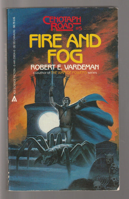 Fire And Fog dark fantasy Epic Fantasy fantasy High Fantasy horror paperback used Books