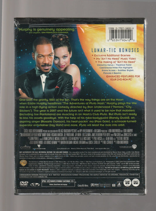 The Adventures of Pluto Nash Action Comedy science fiction space sci-fi used Movie