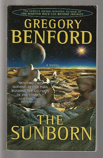 The Sunborn paperback Sci-Fi science fiction Science Fiction Fantasy Space Exploration Space Opera space sci-fi Space Travel Speculative Fiction used Books