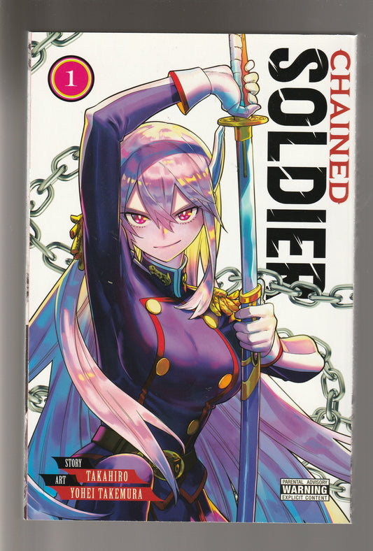 Chained Soldier-Vol. 1 Action Adventure comics fantasy manga Graphic Novels Japan Manga Romance shonen shonen jump smut Books