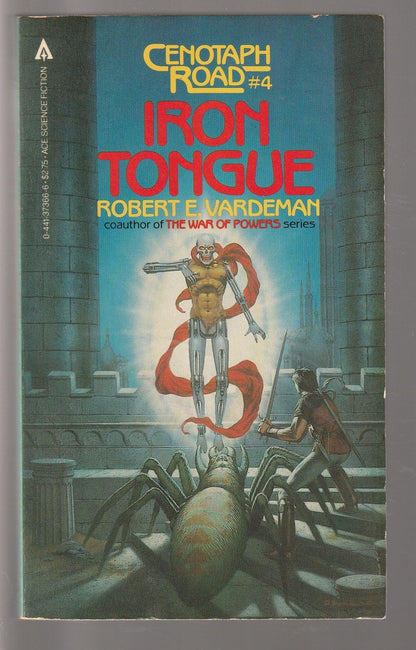 Iron Tongue dark fantasy Epic Fantasy fantasy High Fantasy horror paperback Science Fiction Fantasy used Books