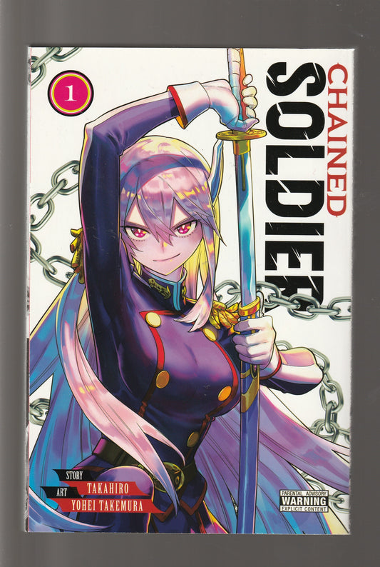 Chained soldier Vol-1 Action Epic Fantasy fantasy fantasy manga Graphic Novels Manga manga romance paperback Romance shonen shonen jump Books