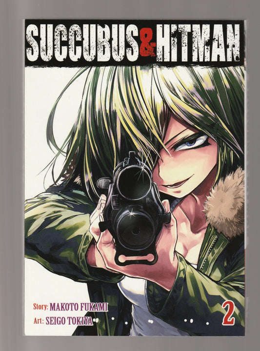 Succubus & Hitman Vol-2 Action Adult Fiction comics Erotica fantasy manga fiction Graphic Novels Manga manga romance paperback used Books