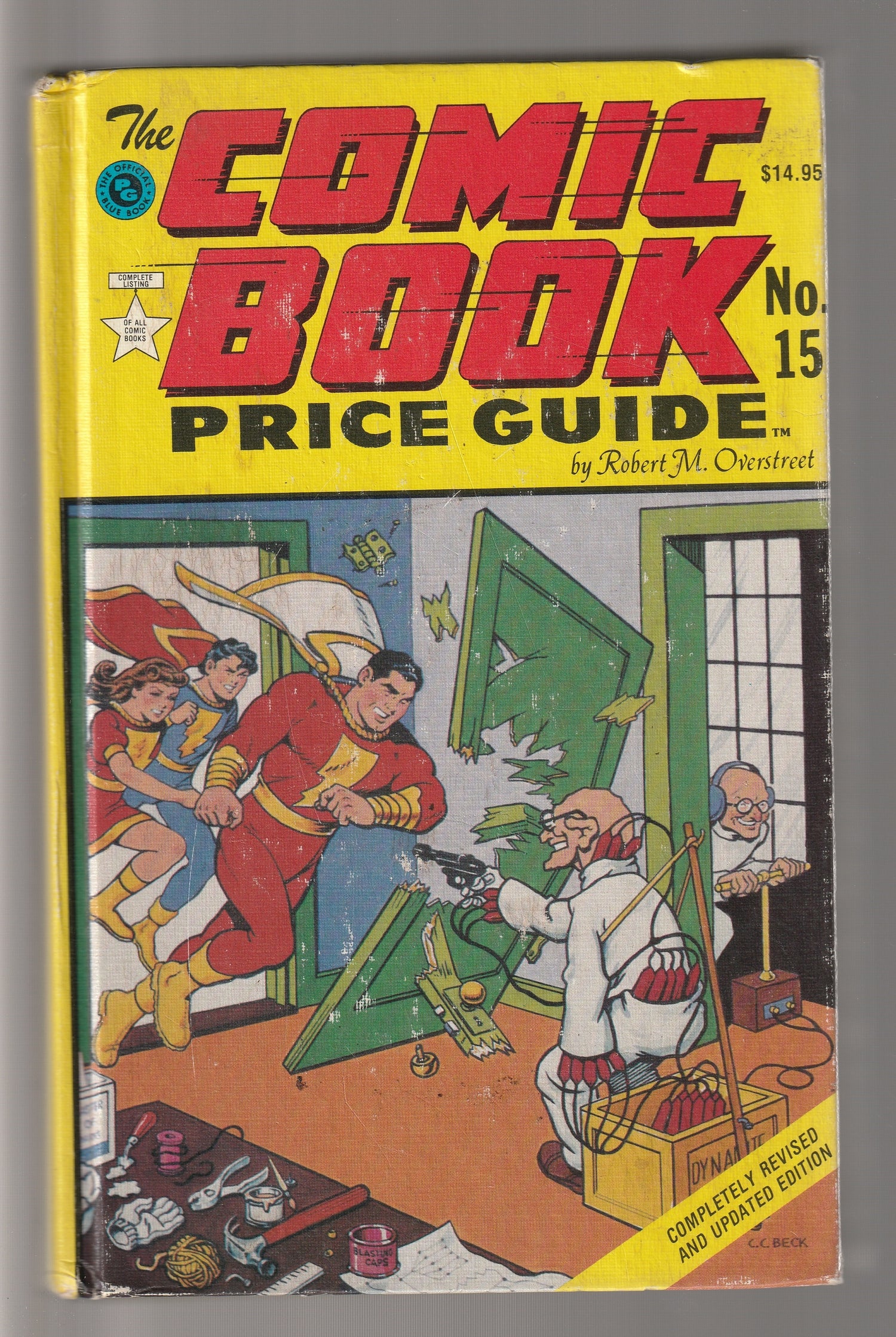 Comic Book Price Guide No. 15 Comic Book comics financial Graphic Novels Hardcover math money used Books
