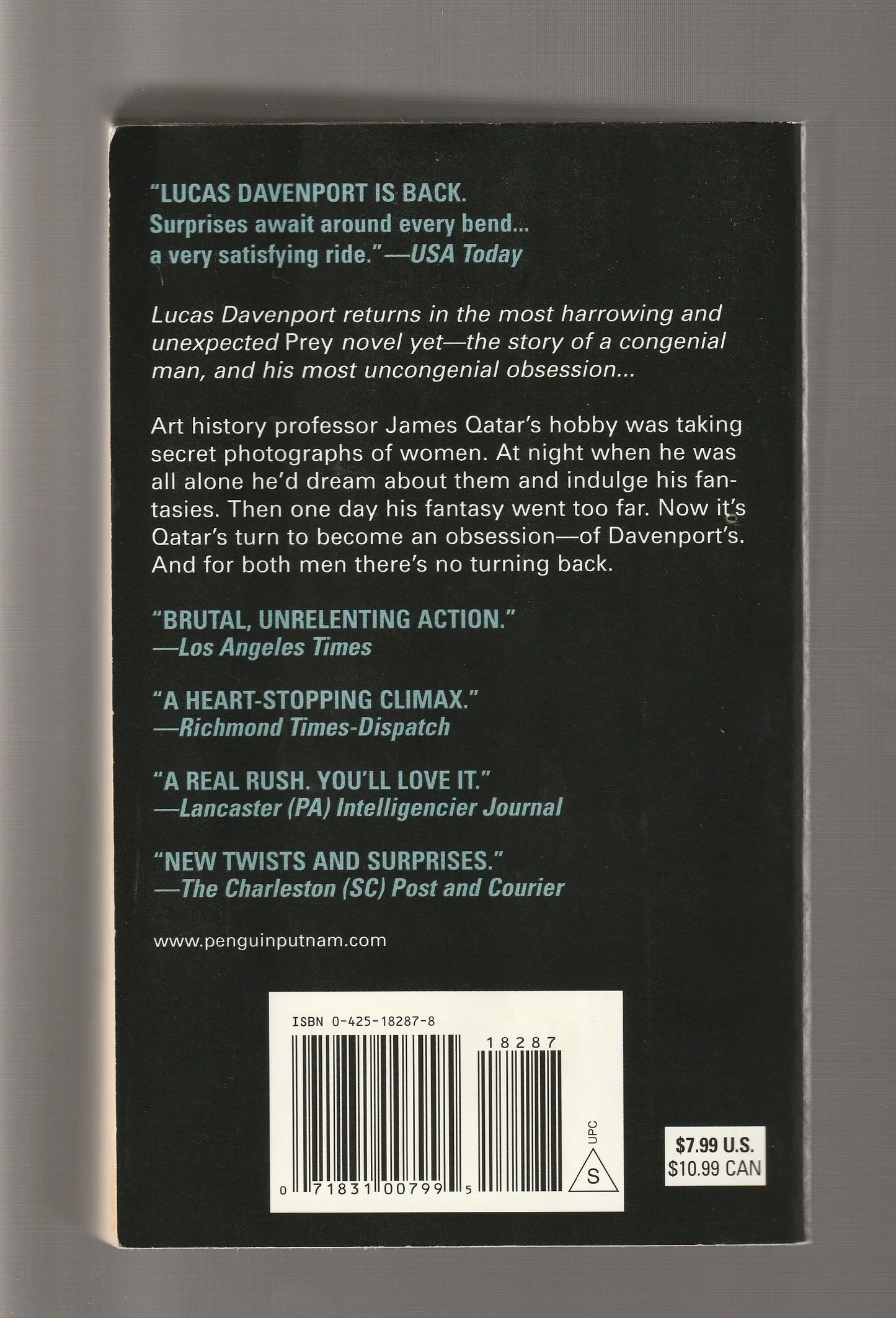 Chosen Prey Action Adventure Crime Fiction Detective Detective Fiction fiction murder mystery mystery mystery thriller paperback Suspense thriller used Books