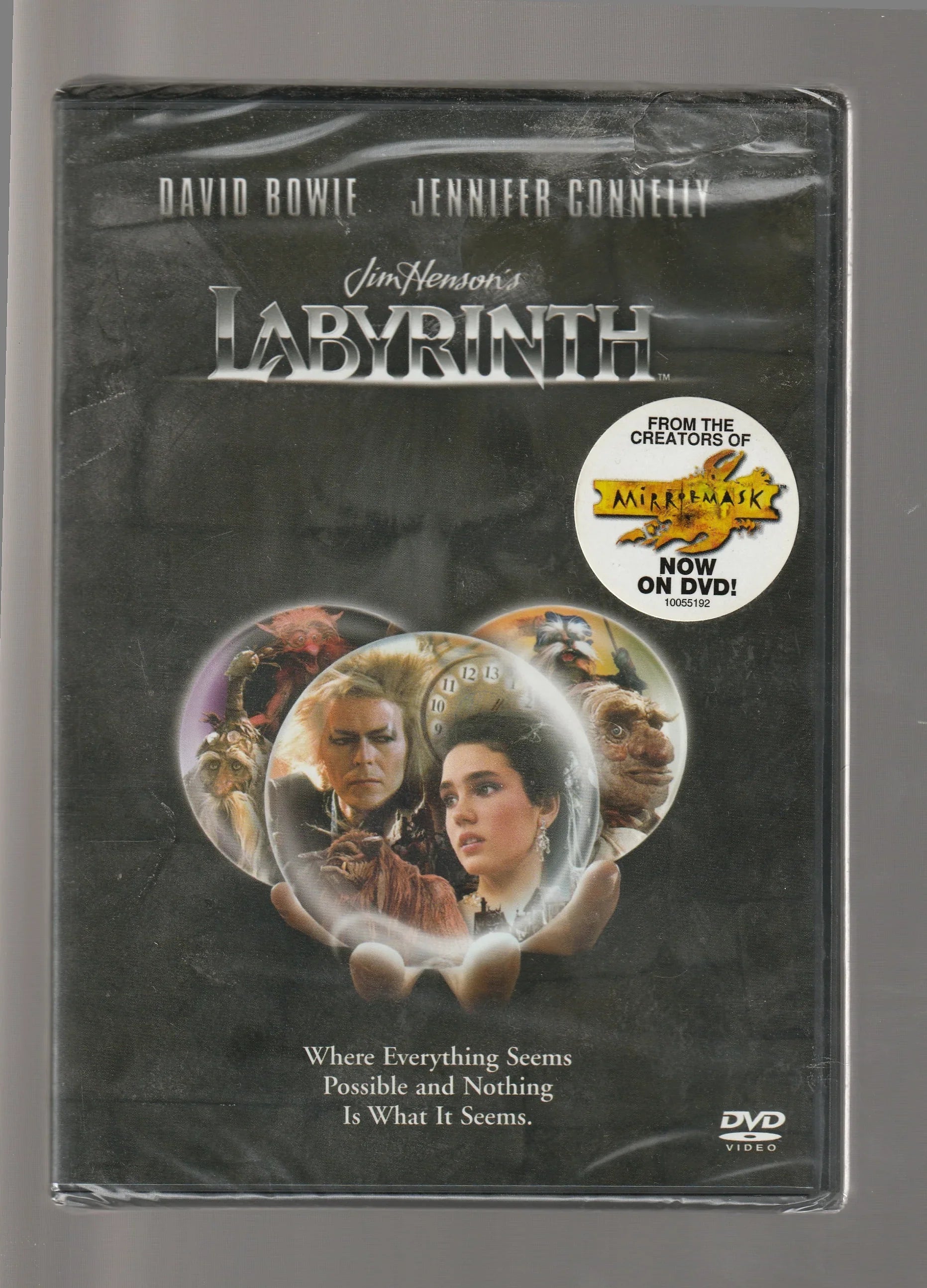 Labyrinth Adventure Epic Fantasy Fairy Family Family Friendly fantasy quest Sword and sorcery teen adventure used Movie