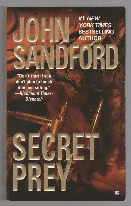 Secret Prey Crime Fiction Detective Fiction mystery thriller Books