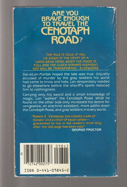 Centaph Road dark fantasy Epic Fantasy fantasy High Fantasy paperback Science Fiction Fantasy used Books