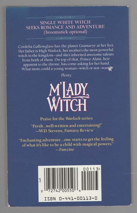 M'Lady Witch Adventure fantasy Humor Books