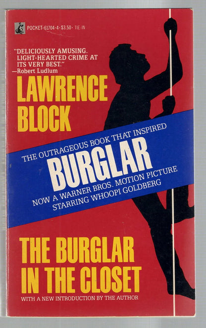 Burglar in the Closet Crime Fiction Detective Fiction Humor mystery mystery thriller Suspense used Books
