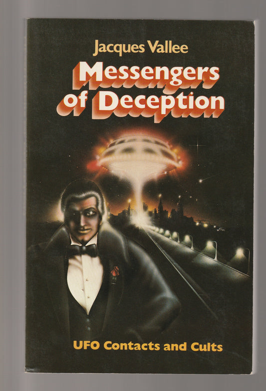 Messangers Of Deception: UFO Contacts and Cults Alien Aliens historical History mystery Non-Fiction occult paperback Paranormal Paranormal Mystery Religion Sci-Fi Sci-Fi Mystery Science UFO used Books