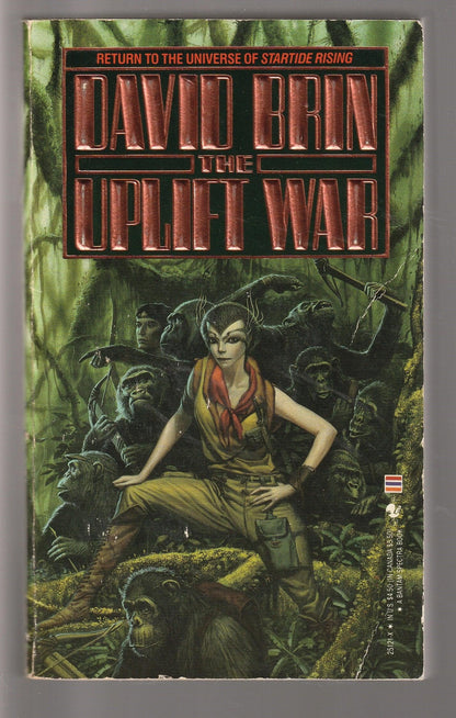 The Uplift War Classic Science Fiction Military Science Fiction paperback Sci-Fi science fiction Science Fiction Fantasy Space Opera Speculative Fiction used Books