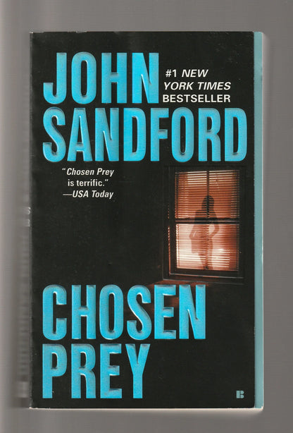 Chosen Prey Action Adventure Crime Fiction Detective Detective Fiction fiction murder mystery mystery mystery thriller paperback Suspense thriller used Books