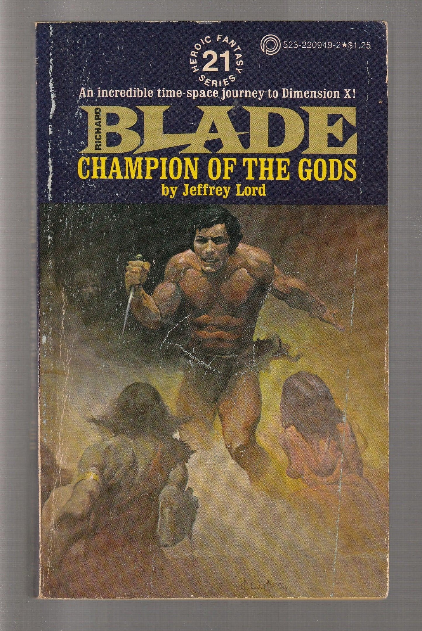 Champion Of The Gods Classic Science Fiction dark fantasy Epic Fantasy fantasy paperback science fiction Science Fiction Fantasy Speculative Fiction used Vintage vintage science fiction Books