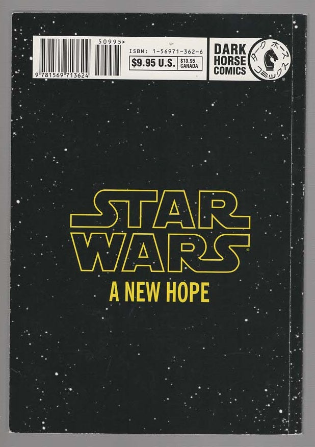 Star Wars A New Hope Action Adventure Comic Book Graphic Novels Manga Movie Tie-In science fiction Books