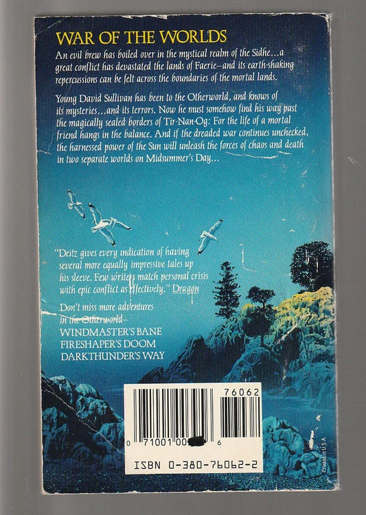 Sunshaker's War Epic Fantasy fantasy High Fantasy paperback science fiction Science Fiction Fantasy used Books