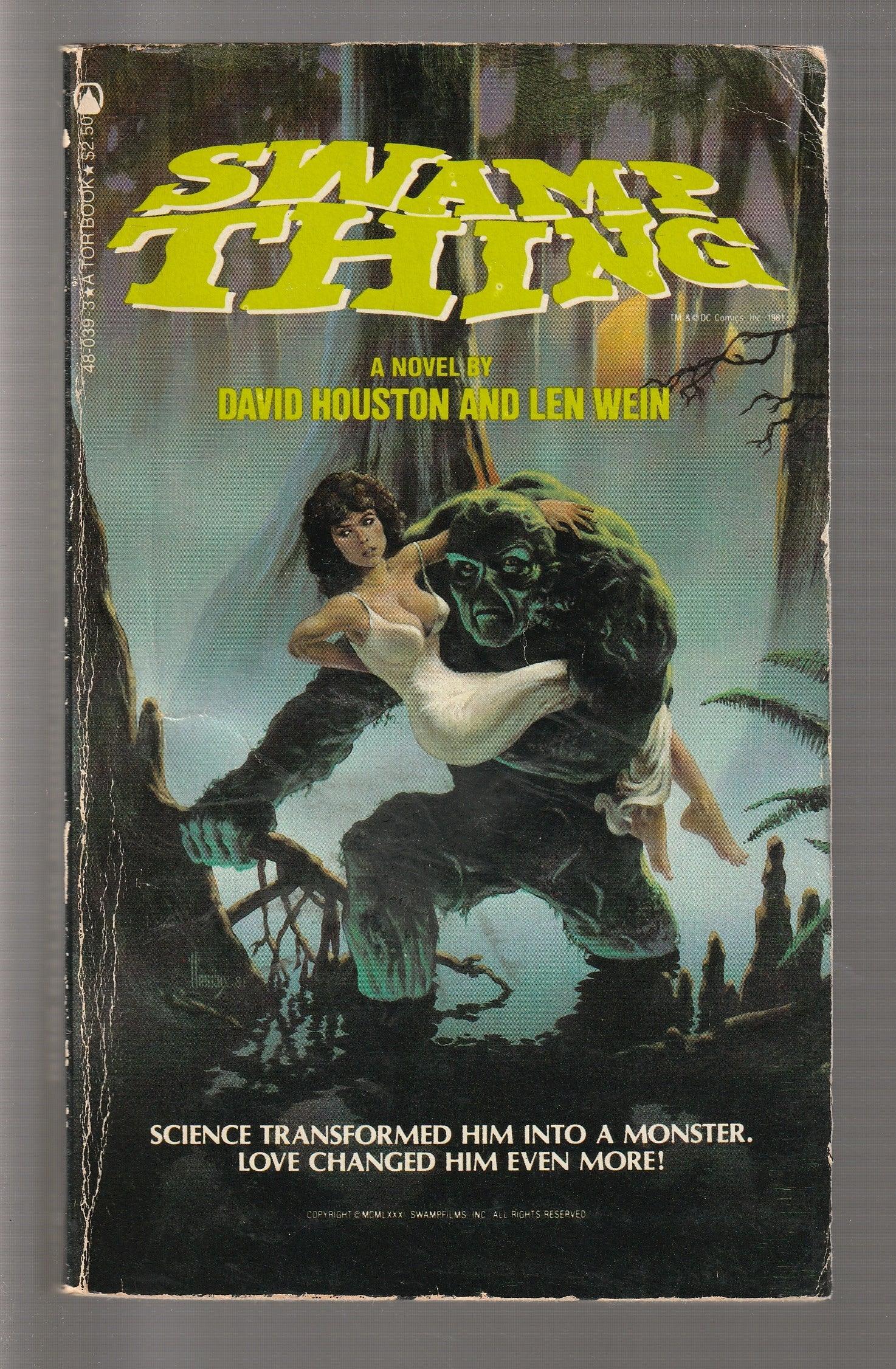 Swamp Thing Classic Science Fiction Comic Book comics DC horror Movie Tie-In Movies paperback Sci-Fi Sci-Fi Mystery science fiction Science Fiction Fantasy Urban Fantasy used vintage science fiction Books
