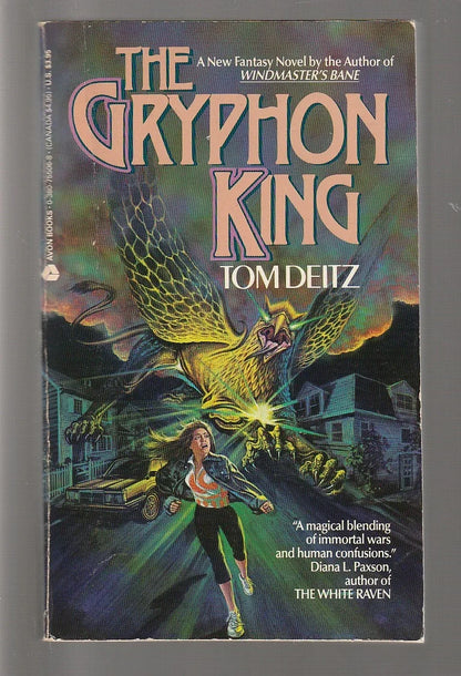 The Gryphon King Epic Fantasy fantasy paperback Science Fiction Fantasy Urban Fantasy used Books