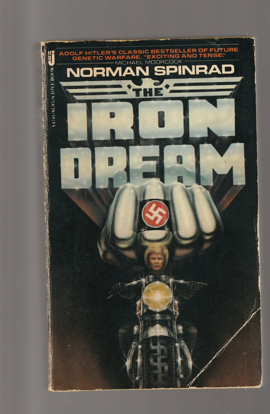 The Iron Dream Alternate History Dystopia dystopian fantasy fiction historical historical fiction Novels paperback Satire science fiction Science Fiction Fantasy Speculative Fiction used War war fiction Books