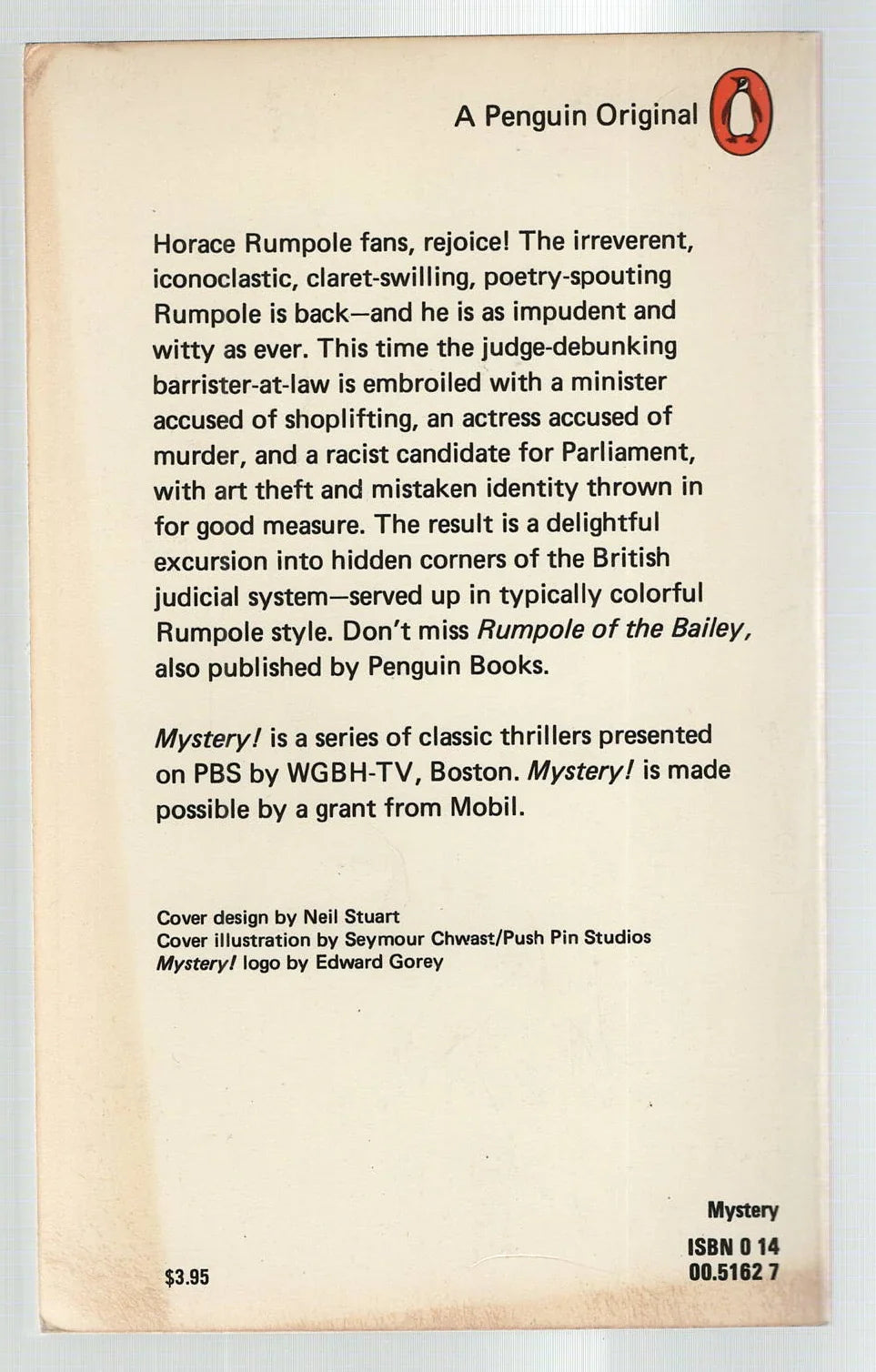 The Trials of Rumpole British Literature Comedy Humor Law mystery mystery thriller used Books