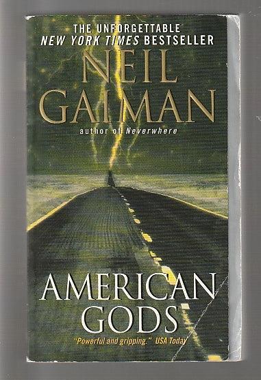 American Gods fantasy paperback science fiction Science Fiction Fantasy Urban Fantasy used Books