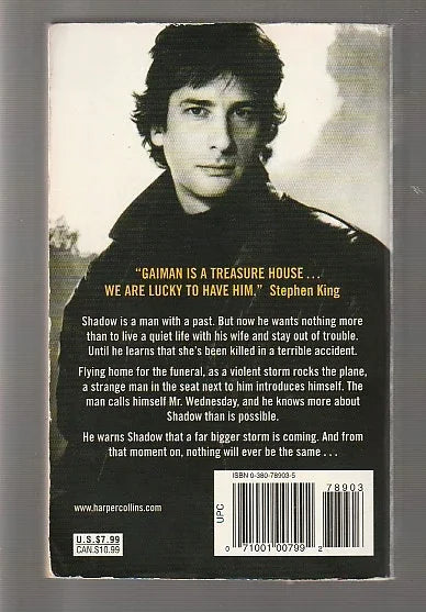 American Gods fantasy paperback science fiction Science Fiction Fantasy Urban Fantasy used Books