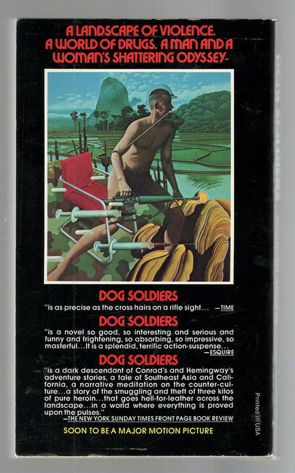 Dog Soldiers Classics Crime Fiction historical fiction mystery thriller used Vintage War World War 2 Books