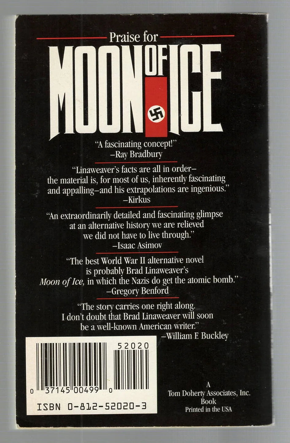 Moon of Ice Alternate History science fiction used World War Two Books