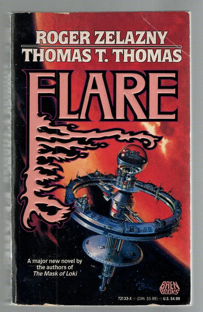 Flare fantasy science fiction used Books
