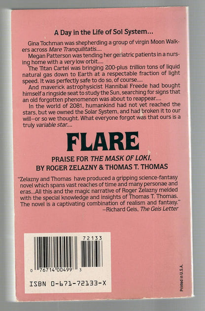 Flare fantasy science fiction used Books