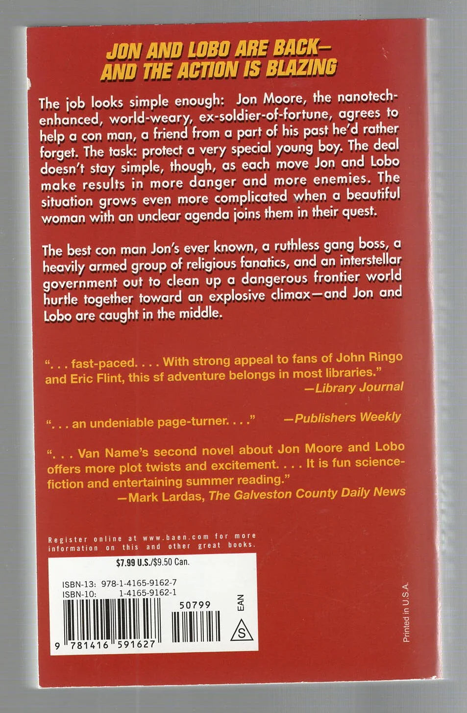 Slanted Jack science fiction Space Opera used Books