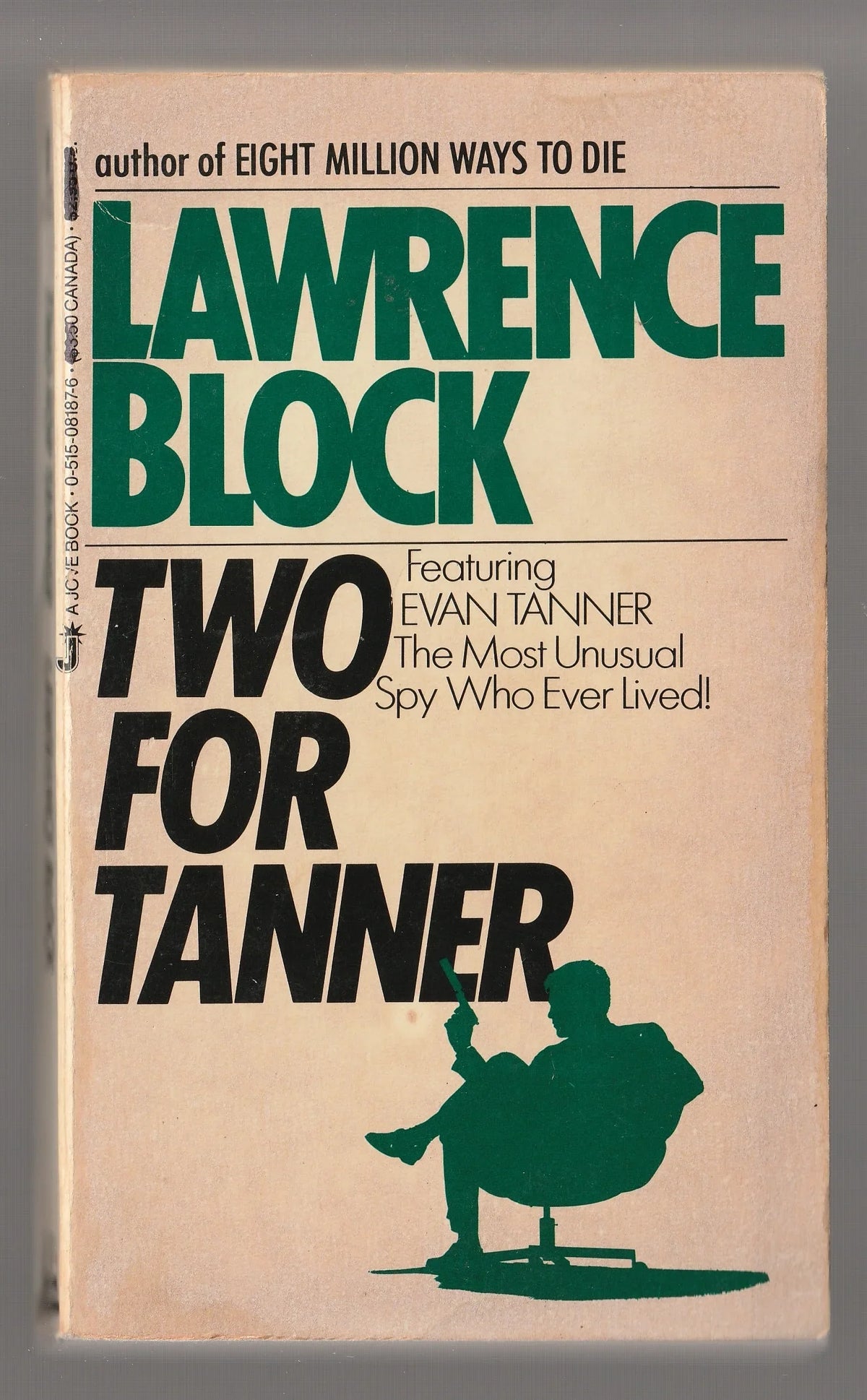 Two For Tanner Action Adventure Crime Fiction Espionage mystery mystery thriller used Books