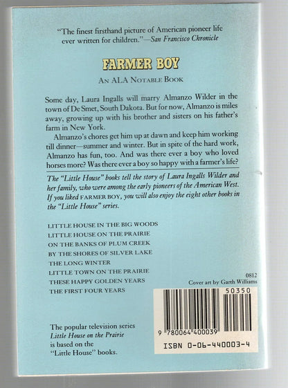 Farmer Boy Children historical historical fiction used Books