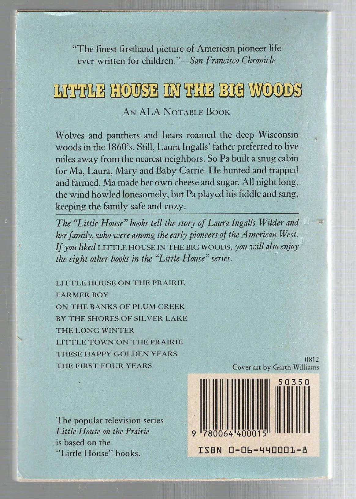 Little House in the Big Woods Children historical historical fiction used Books
