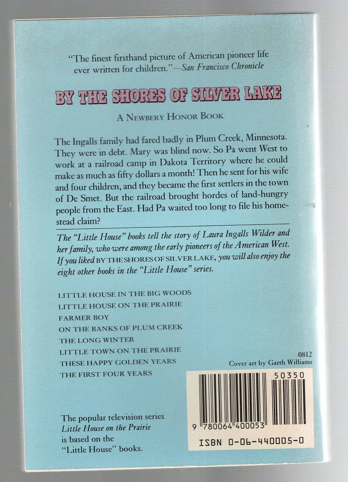 By the Shores of Silver Lake Children historical historical fiction used Books