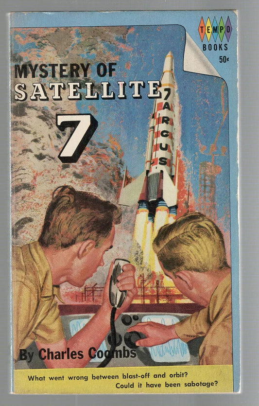 Mystery of Satellite 7 thriller used Vintage Books