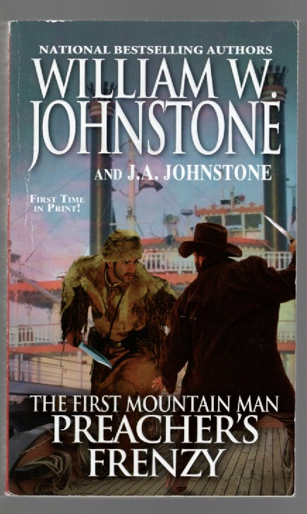 The First Mountain Man: Preacher's Frenzy paperback Western Books