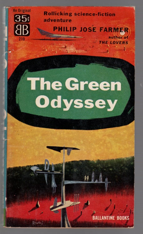 The Green Oddysey fantasy paperback science fiction Vintage Books